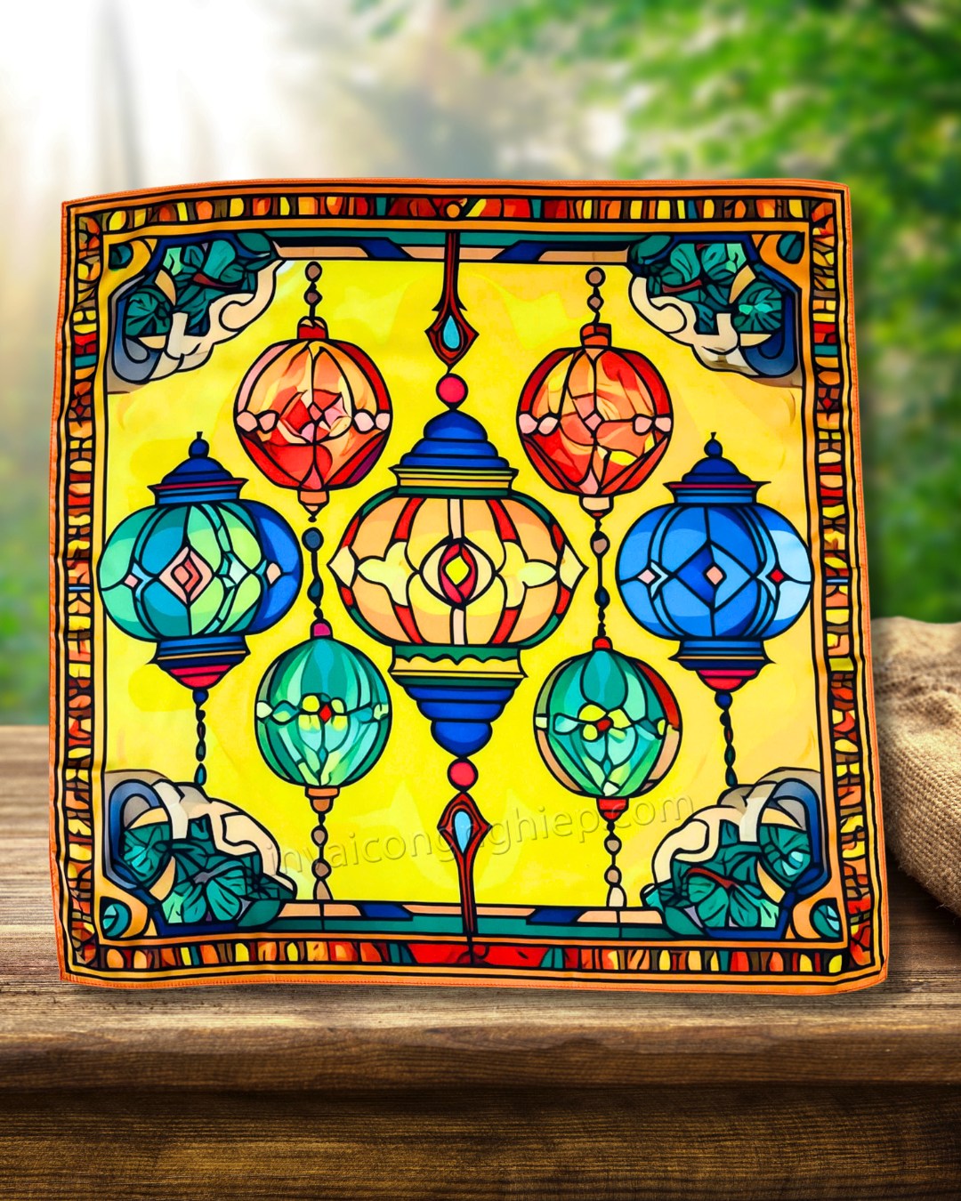 in khăn bandana
